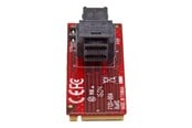 Harddisk - tilbehør - StarTech.com U.2 (SFF-8643) to M.2 PCI Express 3.0 x4 Host Adapter Card for 2.5" U.2 NVMe SSD - interfaceadapter - SAS - M.2 Card - M2E4SFF8643