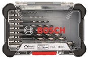 Bor & bits - Bosch Impact Control HSS borsæt, 8 dele - 2608577146