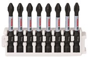 Bor & bits - Bosch Impact Control-skruetrækker bitsæt, 8 dele, 8xPH2 - 2608522330