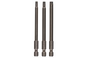 Bor & bits - Bosch 3 dele skrueklingesæt til indv. Torx-skruer (T) - 2609255972