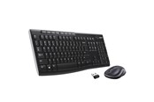 Tastatur - Logitech MK270 Wireless Keyboard and Mouse Combo - US International (Polski) - Tastatur & Mus sæt - Amerikansk engelsk - Sort - 920-004508