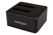 Harddisk - tilbehør - StarTech.com Dual Bay SATA HDD Docking Station for 2.5/3.5" HDDs - USB 3.0 - SDOCK2U33V