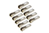 Repeater, boostere, bridges & transceiver - StarTech.com Gigabit RJ45 Copper SFP Transceiver Module - HP J8177C Compatible - SFP (mini-GBIC) transceiver modul - Gigabit Ethernet - J8177C10PKST