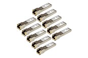 Repeater, boostere, bridges & transceiver - StarTech.com Gigabit RJ45 Copper SFP Transceiver Module - HP J8177C Compatible - SFP (mini-GBIC) transceiver modul - Gigabit Ethernet - J8177C10PKST