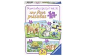 Puslespil - Ravensburger Cute Pets 2/4/6/8p - 69514