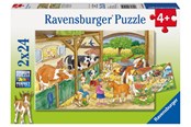 Puslespil - Ravensburger A Day at the Farm - 2x24p - 91959