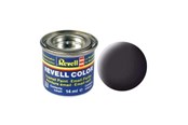 Modelbyg - Revell enamel paint # 06-Tar black Mat - 32106