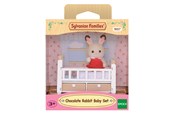 Dukke, bamse og udstyr - Sylvanian Families Sæt til Baby Chokoladekanin (babyseng) - 5017
