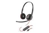 Hovedtelefoner/headset - Poly Blackwire C3220 (USB-C) - 209749-201