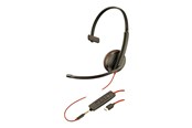 Hovedtelefoner/headset - Poly Blackwire C3215 USB-C - 209750-101