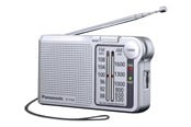 DAB, netværks- og clockradio - Panasonic RF-P150DEG-S Private Radio Silver - AM/FM - Mono - RF-P150DEG-S