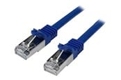 Netværkskabel - StarTech.com 2m Blue Cat6 / Cat 6 Shielded (SFTP) Patch Cable 2 m - patchkabel - 2 m - blå - Blå - 2m - N6SPAT2MBL