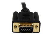 Skærmkabel - StarTech.com 10ft HDMI to VGA Active Converter Cable HDMI to VGA Adapter - video transformer - sort - HD2VGAMM10