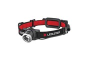 Lommelygter og pandelamper - Ledlenser H8R Pandelampe, 600 lumen, Sort/rød - 500853