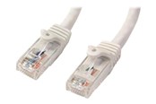 Netværkskabel - StarTech.com 10m White Cat6 / Cat 6 Snagless Patch Cable 10 m - patchkabel - 10 m - hvid - Hvid - 10m - N6PATC10MWH