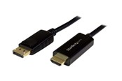 Skærmkabel - StarTech.com DisplayPort - HDMI - 5m - Sort - DP2HDMM5MB