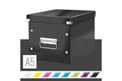 Arkivering & Opbevaring - Leitz Opbevaringsboks Click & Store WOW Cube Medium Sort - 61090095