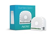 Smart Home - Aeotec Dual Nano Switch with Power Metering - AEOEZW132