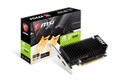 Grafikkort - MSI GeForce GT 1030 Silent Low Profile OC - 2GB DDR4 SDRAM - Grafikkort - GT 1030 2GHD4 LP OC