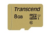 Hukommelseskort - Transcend 500S microSDHC UHS-1 - 8GB - TS8GUSD500S