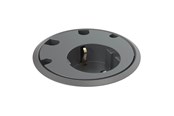 Netværkstilbehør - Forming Function Powerdot 11 | 1 socket type F | 4 cable grommet | adjustable height | black (Previous PartID 935-PD11) - 9358001109