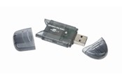 Hukommelseskort - adapter og kortlæser - Gembird Card reader USB mini card - FD2-SD-1