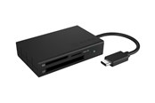Hukommelseskort - adapter og kortlæser - ICY BOX 3-port card reader - USB 3.0 Type-C - IB-CR401-C3
