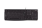 Tastatur - Logitech K120 Corded Keyboard - FR - Tastatur - Fransk - Sort - 920-002488