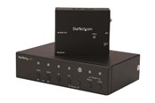 Repeater, boostere, bridges & transceiver - StarTech.com VGA DisplayPort and HDMI Over CAT5 HDBaseT Extender Switch - video/audio extender - HDMI - STDHVHDBT