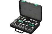 Værktøj - Wera 8100 SB 2 Zyklop Speed-skraldesæt, 3/8"-tilslutning, metrisk, 43 dele - 5003594001