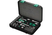 Værktøj - Wera 8100 SA 4 Zyklop Speed-skraldesæt, 1/4"-tilslutning, tommemål, 41 dele - 5003535001