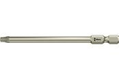 Værktøj - Wera 3867/4 TORX® BO bits med boring, rustfri stål, TX BO 20 x 89 mm - 5071091001