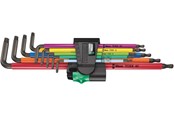 Håndværktøj - Wera 967/9 TX XL Multicolour 1 Vinkelnøglesæt Multicolour, lang, 9 dele - 5024480001