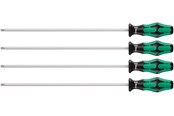 Værktøj - Wera 367/4 TORX® HF Kraftform Plus skruetrækkersæt med holdefunktion med 300 mm lange klinger, 4 dele - 5028074001