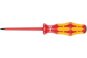 Håndværktøj  - Wera 167 i VDE-isoleret TORX®-skruetrækker, TX 10 x 80 mm - 05006170001