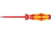 Håndværktøj - Wera 165 i PZ VDE-isoleret krydskærvsskruetrækker, PZ 0 x 80 mm - 05006160001