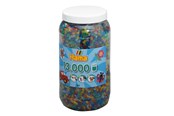 Kreativt Legetøj - Hama Ironing beads in Pot-Glittermix 13.000pcs. - 211-54