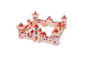 Trælegetøj - Goki Wooden Building Blocks Castle - 58984