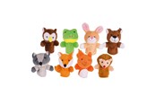 Figur - Goki Finger puppets Forest animals 8st. - 50962