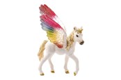 Schleich - Schleich Bevinget regnbueenhjørning, føl - 70577