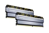 RAM - G.Skill Sniper X DDR4-2666 - 16GB - CL19 - Dual Channel (2 pcs) - Intel XMP - Sølv - F4-2666C19D-16GSXK