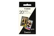 Papir, Fotopapir og Etiketter - Canon Paper ZP-2030 for Zoemini 20 sheets - 3214C002