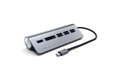 USB hub - Satechi USB-C Combo Hub for Desktop USB hub - 3 ports - Grå - ST-TCHCRM