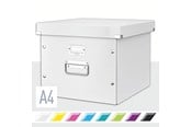 Arkivering & Opbevaring - Leitz Opbevaringsboks Click & Store WOW til hængemapper Hvid - 60460001