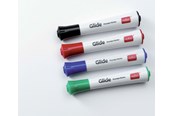 Skrive- og Tegneværktøjer - Nobo Whiteboard markere,  Glide Dry Wipe (assorteret 4 stk.) - 1902096