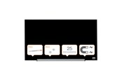 Konference & Præsentation - Nobo  Impression Pro magnetisk whiteboard glastavle 31" 68x38 cm Sort - 1905179
