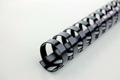 Blæk, Toner & Forbrugsstoffer - GBC CombBind indbindingsryg Combs 6mm A4 21R Sort - 4028173