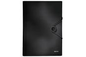 Mapper og Clipboards - Leitz Projektmappe Solid PP Sort - 45791095