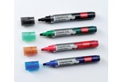 Skrive- og Tegneværktøjer - Nobo Markere flydende blæk dry wipe  (assorteret 4 stk.) - 1902408