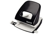 Hulapparater & Hæftemaskiner - Leitz Hulapparat 5008 NeXXt, 2-huls 30 ark Sort - 50080095